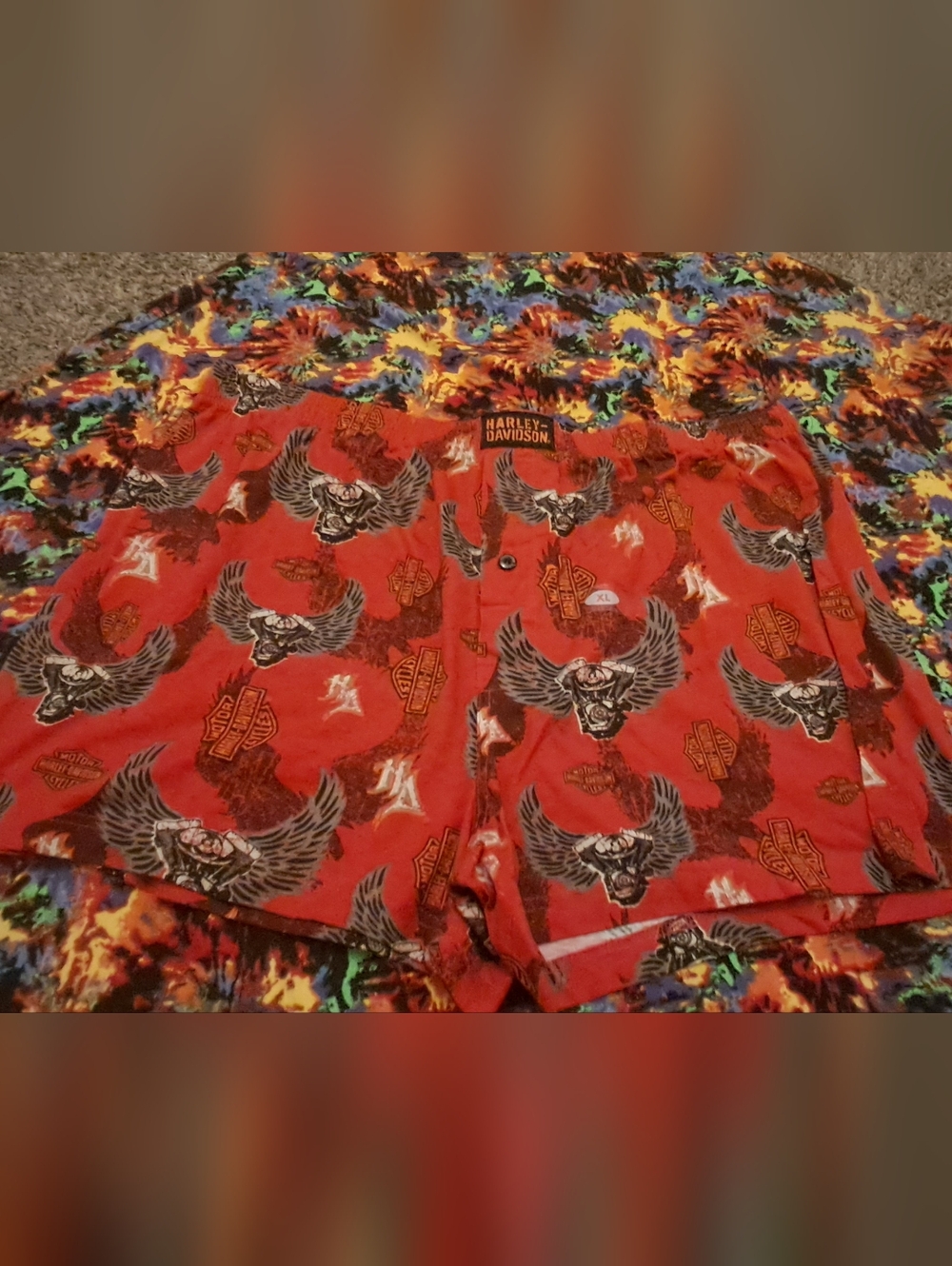 NWOT Harley Davidson 100% Cotton Boxers